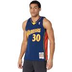 Mitchell & Ness NBA Swingman Road Warriors 09 Steph Curry, azul marino, XXL