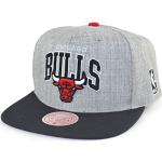 Gorras grises de béisbol  Chicago Bulls Mitchell & Ness NBA Talla Única para hombre 