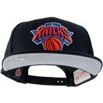 Mitchell & Ness NBA Wool Solid Snapback, color negro, New York Knicks, negro, Talla única