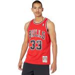 Camisetas deportivas de tejido de malla Chicago Bulls tallas grandes con logo Mitchell & Ness talla XXL para hombre 