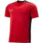 Mitre Kids Charge Short Sleeve Football Match Day Shirt - Scarlet/ Black X-Small Youth/ 24-26 Inch