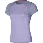 Camisetas lila de running Mizuno DryAeroFlow talla M para mujer 