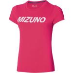 Camisetas rosas de algodón  Mizuno talla L para mujer 