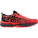 Zapatillas rojas de goma de running Mizuno Wave Daichi talla 46,5 para hombre 