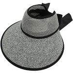 Sombreros grises de paja de paja  Talla Única para mujer 