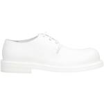 Zapatos blancos de goma con puntera redonda rebajados con tacón cuadrado formales talla 38 para mujer 