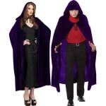 Disfraces lila de terciopelo de vampiro góticos talla XL para mujer 