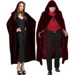 Disfraces rojos de terciopelo de vampiro góticos talla M para mujer 