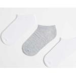 Calcetines tobilleros grises Mo talla 35 para mujer 