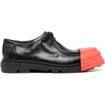 Zapatos negros de goma con puntera redonda con cordones formales con logo Camper talla 41 de materiales sostenibles para mujer 