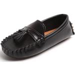 Zapatos Náuticos negros de cuero informales talla 22 para mujer 