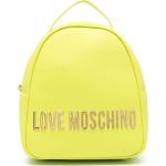 Mochilas verdes de poliuretano con logo MOSCHINO Love Moschino para mujer 