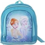 Mochilas escolares azules de poliester Frozen Elsa floreadas infantiles 