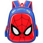 Mochilas escolares azules de tela Spiderman con aislante térmico infantiles 