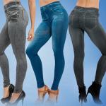 Jeans desgastados grises de poliester informales desgastado talla XL para mujer 