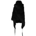 Chaleco negros de mohair con capucha rebajados sin mangas Uma Wang asimétrico talla L para mujer 