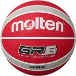 Molten - Balón de Baloncesto (Talla 6), Color Rojo