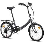 Moma Bikes Bicicleta Plegable Urbana FIRST CLASS 20", Aluminio, SHIMANO 6v. Sillin Confort