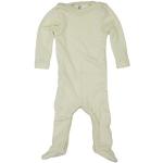 Mono de pijama con botones a presión, algodón y seda, natural, talla 50/56- 86/92 naturaleza 74 cm/80 cm
