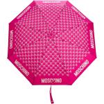 Paraguas rosas de poliester con logo MOSCHINO Talla Única para mujer 