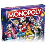Monopoly Caballeros del Zodiaco - Juego de Mesa de las Propiedades Inmobiliarias Saint Seiya - Versión en Español