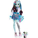 Monster High Frankie Stein Muñeca articulada con Mascota y Accesorios de Moda, Juguete +4 años (Mattel HHK53)