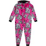 Monster High Onesie Pijama de Vellón para Niñas | Pijama Niñas | Rosa | 11-12 Años