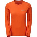 Camisetas deportivas naranja de piel rebajadas Montane talla M para mujer 