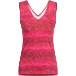 Camisetas deportivas rosas de poliester rebajadas acolchadas Montura talla L para mujer 