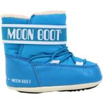 Botas azules de goma de piel  acolchadas Moon Boot talla 17 