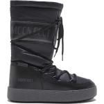 Botas negras de PVC con cordones  acolchadas Moon Boot talla 38 para mujer 