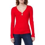 Cárdigans rojos de jersey manga larga Morgan talla M para mujer 