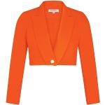 Abrigos cortos naranja manga larga Morgan talla L para mujer 