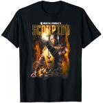 Mortal Kombat X Scorpion Flames Camiseta