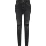 Jeans desgastados negros de poliester desgastado Mos Mosh con tachuelas talla M para mujer 