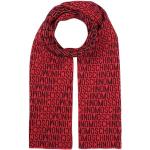 Bufandas rojas de lana de lana  de punto MOSCHINO para mujer 