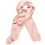 Bufandas rosas de poliester de lana  rebajadas con logo MOSCHINO Talla Única para mujer 