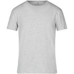 Camisetas grises de algodón de manga corta manga corta con cuello redondo con logo MOSCHINO talla XS para hombre 