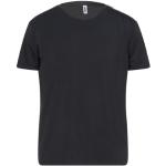 Camisetas negras de algodón de manga corta tallas grandes manga corta con cuello redondo con logo MOSCHINO talla XS para hombre 
