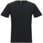 Camisetas negras de algodón de manga corta manga corta con cuello redondo con logo MOSCHINO talla XS para hombre 