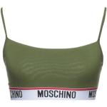 Sujetadores verde militar de jersey militares MOSCHINO talla XL para mujer 