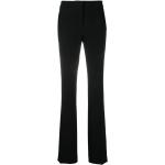 Pantalones negros de cintura alta rebajados MOSCHINO talla S para mujer 