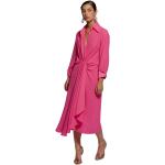 Vestidos rosas de manga larga rebajados tallas grandes manga larga Moskada talla XXL para mujer 