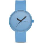 Relojes azules de silicona de pulsera impermeables para multi-sport informales para hombre 