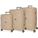 Set de maletas doradas rebajadas con aislante térmico Movom para mujer 