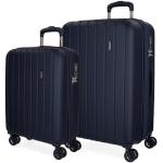 Set de maletas azul marino con aislante térmico Movom para mujer 