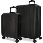 Set de maletas negras con aislante térmico Movom para mujer 