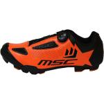 Zapatillas naranja de ciclismo MSC Bikes talla 44 para hombre 