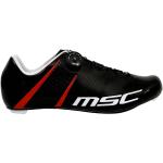 Zapatillas negras de poliester de ciclismo rebajadas MSC Bikes talla 41 para hombre 