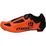 Zapatillas naranja de ciclismo rebajadas MSC Bikes talla 41 para hombre 